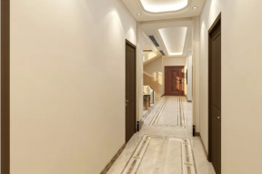 三江尊园300平米现代别墅走廊装修设计效果图欣赏