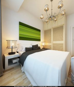 康华花语城129平米三居现代卧室装修设计效果图