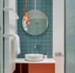 小型公寓卫生间室内颜色搭配设计图片2023