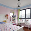 12平儿童房卧室飘窗书桌装修效果图赏析