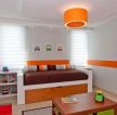现代风格12平儿童房室内颜色搭配设计装修效果图