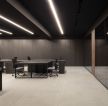 杭州现代风格办公室吊顶灯具装修效果图大全