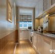 72平米二居室法式风格厨房装修效果图片