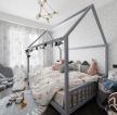 欧式风格12平儿童房创意床装潢装修效果图