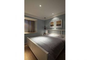 蓝光coco金沙现代简约72平二居室卧室装修案例