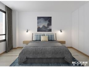 102平米两居室现代风格卧室装修效果图片