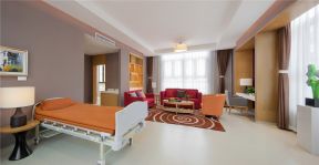 4500平现代风格大型医院病房沙发摆放设计图片