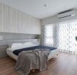 115平米家庭主卧室床头壁柜装修效果图片赏析