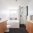160平米家庭卫生间欧式风格装潢设计效果图