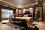水印长廊450平美式别墅卧室床头软包设计图片
