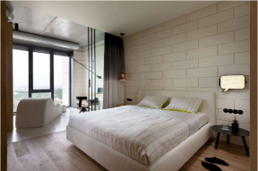 新鸿基悦城北欧150平三居室卧室装修案例