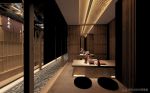 180平米沈阳日本料理餐厅榻榻米设计装修效果图