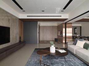 2020创意茶几设计 2020现代大户型客厅装修效果图