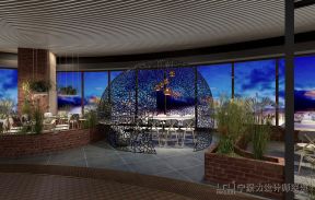 200平米沈阳现代餐厅设计装修效果图欣赏
