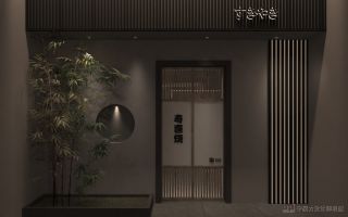 170平米沈阳日式餐厅背景墙设计装修效果图赏析