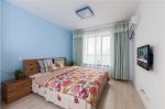 心悦国际地中海90平三居室卧室装修案例