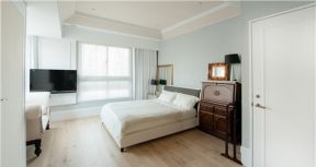上河湾现代简约121平三居室卧室装修案例