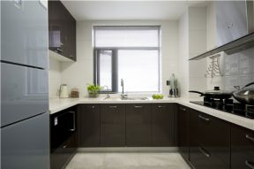 山语城现代简约121平三居室厨房装修案例