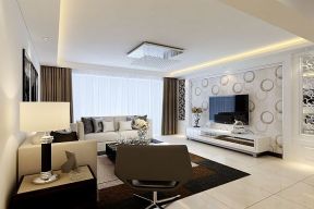 2020现代风格客厅灯具设计 2020现代风格客厅沙发装饰 