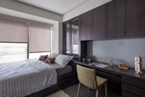89平米两居室现代风格卧室装修效果图片