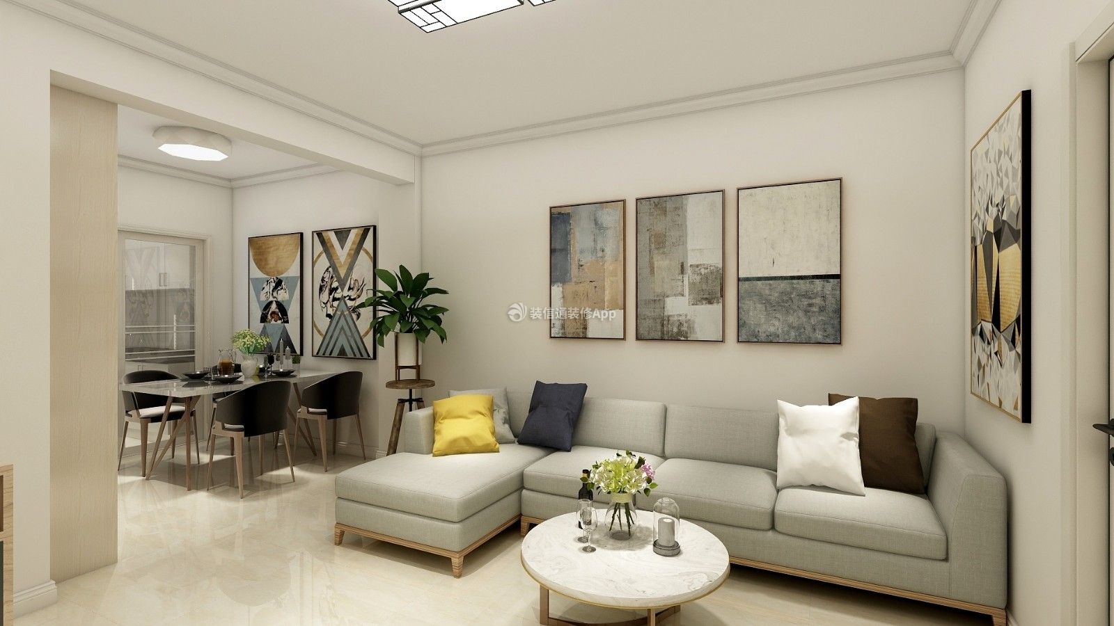 现代沙发背景墙装修效果图片 现代沙发背景墙 2020现代沙发背景墙图片 