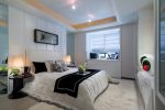 阳光西山秘境现代简约124平三居室卧室装修案例