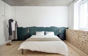 泰合尚渡北欧81平二居室卧室装修案例