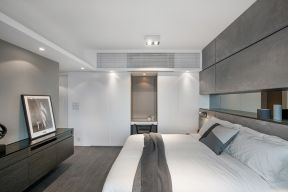 佳兆业君汇上品现代简约88平二居室卧室装修案例