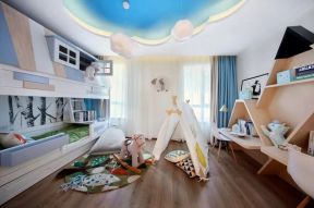 中信城160平米现代古典儿童房装修图欣赏