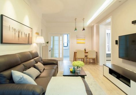 温莎国际88平米两居室现代风格装修效果图