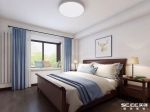 中广宜景湾120平两居室美式风格装修效果图