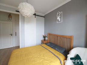 一居室35平米欧式风格卧室装修效果图片欣赏