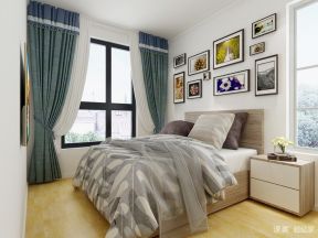 恒大未来城现代简约91平三居室卧室装修案例