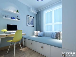 58平米两居室现代风格小卧室装修效果图片大全