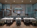 花悦庭280㎡现代风格餐厅桌椅装修效果图