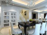 海丰海富豪庭三居室136平精美欧式家装效果图