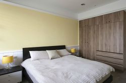 东方熙龙山苑现代简约126平三居室卧室装修案例
