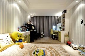 中铁城锦南汇95平现代风格儿童房装修图片