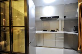 中铁城锦南汇现代风格厨房整体橱柜设计效果图