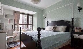 美式风格95平米三居室卧室装修效果图片大全