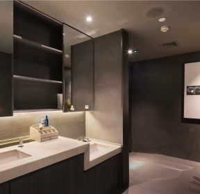 火锅店卫生间装修效果图