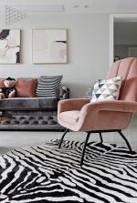 紫晶首府122平轻奢风格客厅沙发椅摆放效果图