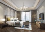鸿景雅苑港式168平大平层卧室装修案例