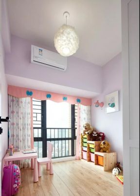 现代风格88平米两居室儿童房装修效果图片大全