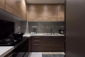 贵居苑90平米三居室日式厨房装修设计效果图