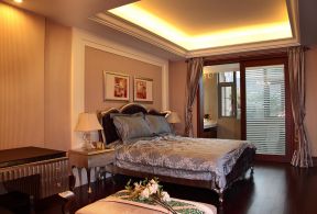 天元世家现代186平大平层卧室装修案例