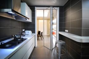 中信城左岸108平米三居室现代风格厨房装修设计效果图
