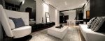 滨江国际两居93平现代风格客厅沙发设计图片