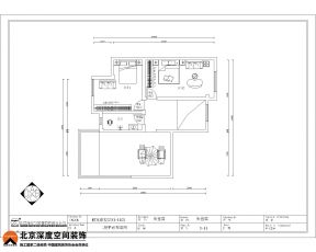 联发欣悦欧式风格复式楼新房装修平面户型图