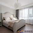 鸿瑞豪庭240平法式风格卧室装潢设计效果图欣赏